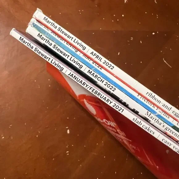 MARTHA STEWART Living Magazine Bundle Lot of 4 Spring Issues 2021 2022 Gardening - Picture 6 of 15